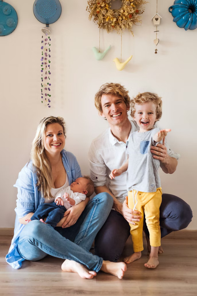 Happy family after divorce mediation Summerville SC